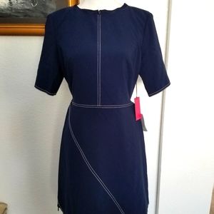 Vince Camuto Asymmetrical Hem Dress